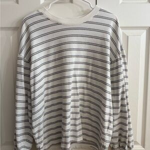 Madewell Striped Long Sleeve Top